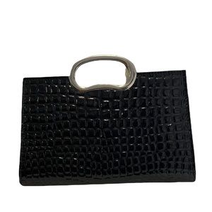 Women Black Clutch Purse